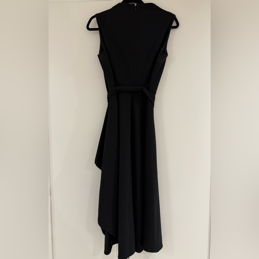 DKNY Elegant Black Backless Dress